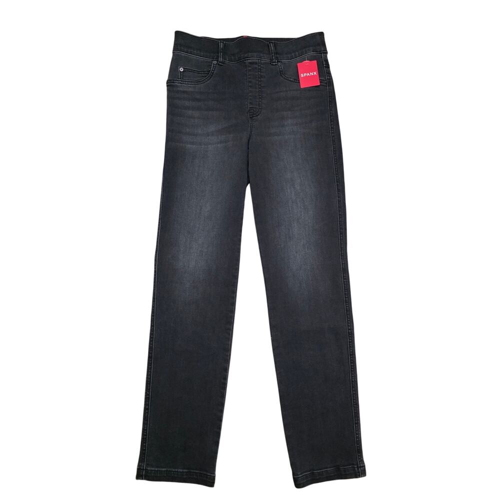 NWT Spanx Straight Leg Jean Vintage Black Size Small